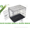 New Designed Foldable Dog Crate with High Quality ABS Tray (DSA36)